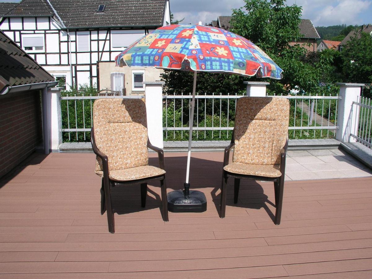 Ferienwohnung Am Deister Mit Grossem Balkon Шпринге Екстериор снимка